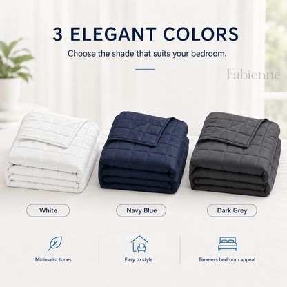 Adult Weighted Blanket 5.5/6.8/9.1Kg for Insomnia & Stress Relief