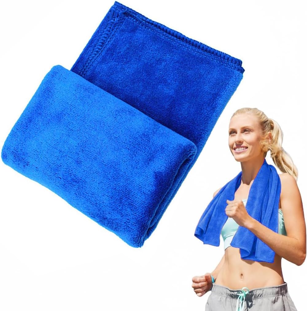 Fabienne Gym Towel 50×90cm Quick Drying Soft Microfiber Towel Lightweight & Absorbent Sport Towel for Gym, Travel & Yoga