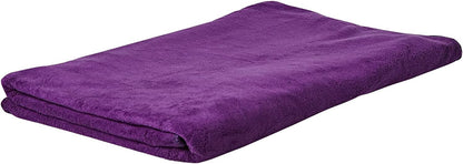 Microfiber Towel 70x140 cm Bath Towel Microfiber Soft, Durable and Light Weight (Purple)