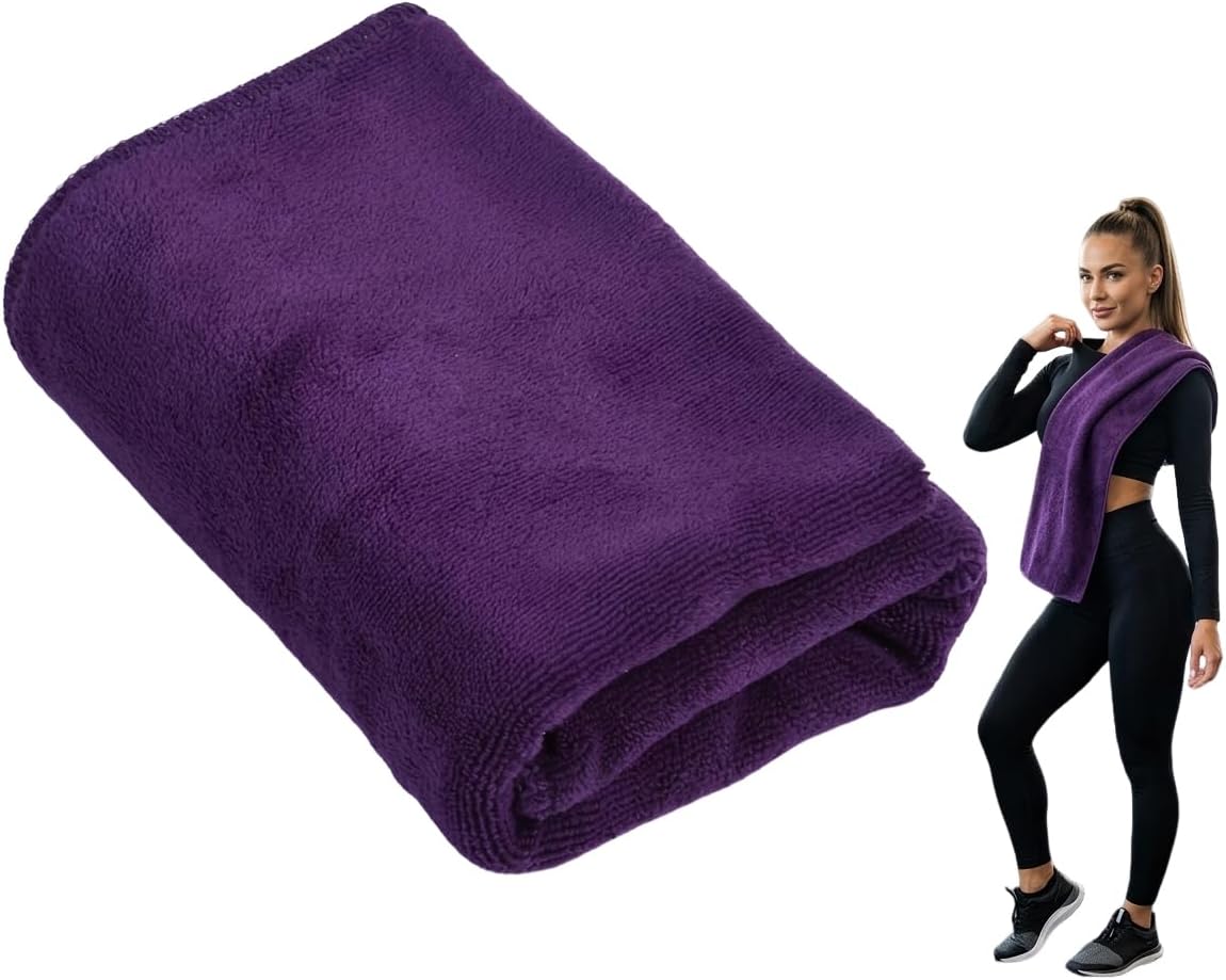 Fabienne Gym Towel 50×90cm Quick Drying Soft Microfiber Towel Lightweight & Absorbent Sport Towel for Gym, Travel & Yoga