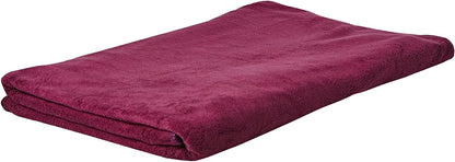 Micro Fiber Bath Towel - Red, 80X170 cm