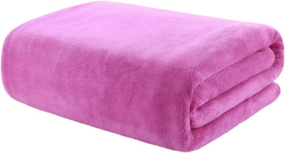 Microfiber Towel 70x140 cm Bath Towel Microfiber Soft, Durable and Light Weight (Pink)