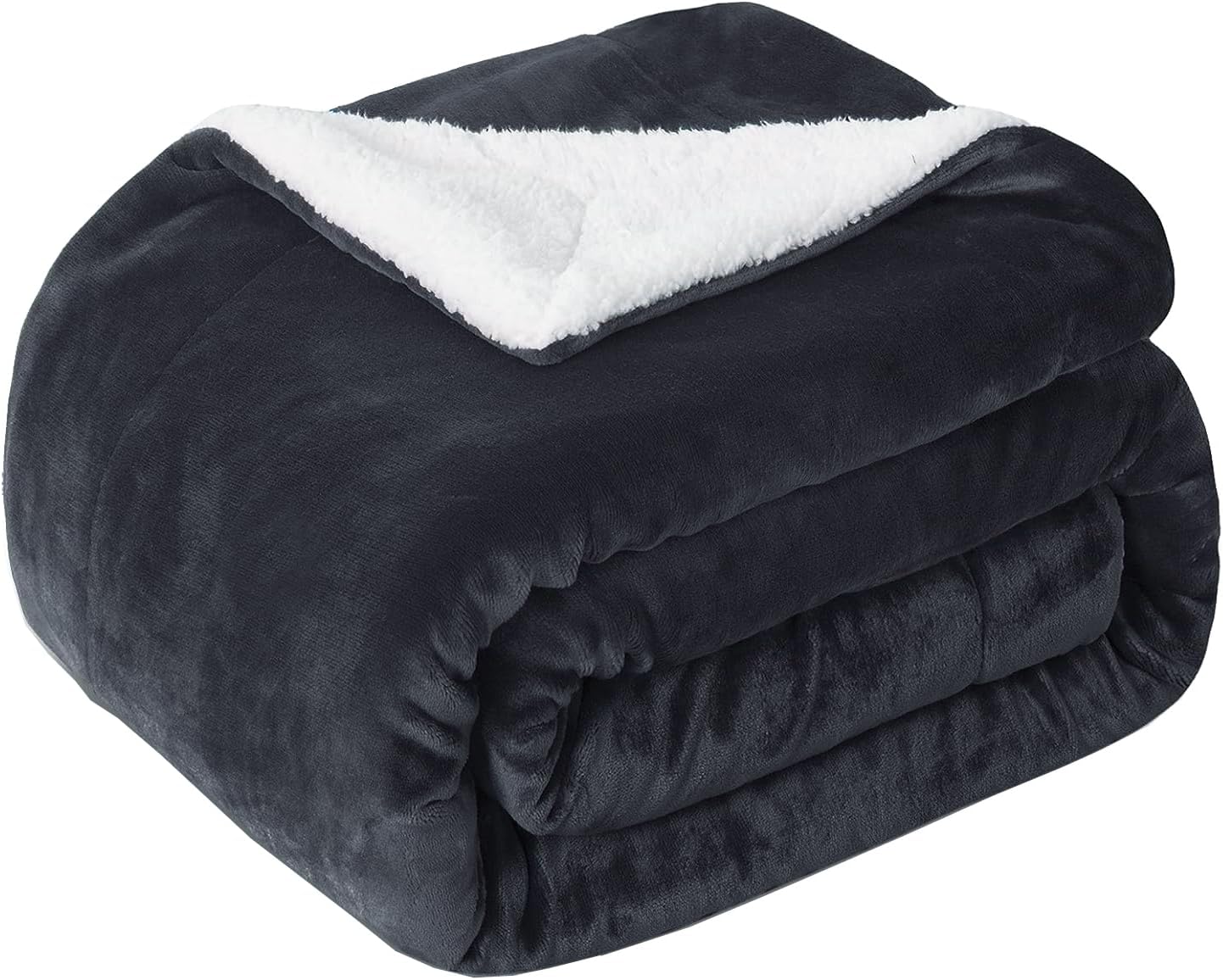Fabienne Sherpa Blanket Single Size Twin Plush Throw Bed Blanket 160x220cm Flannel Fleece Reversible Lamb Blanket - Warm