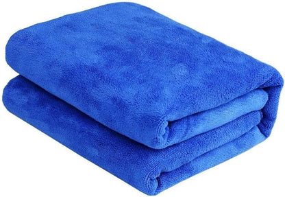 Micro Fiber Bath Towel - Blue, 80X170 cm