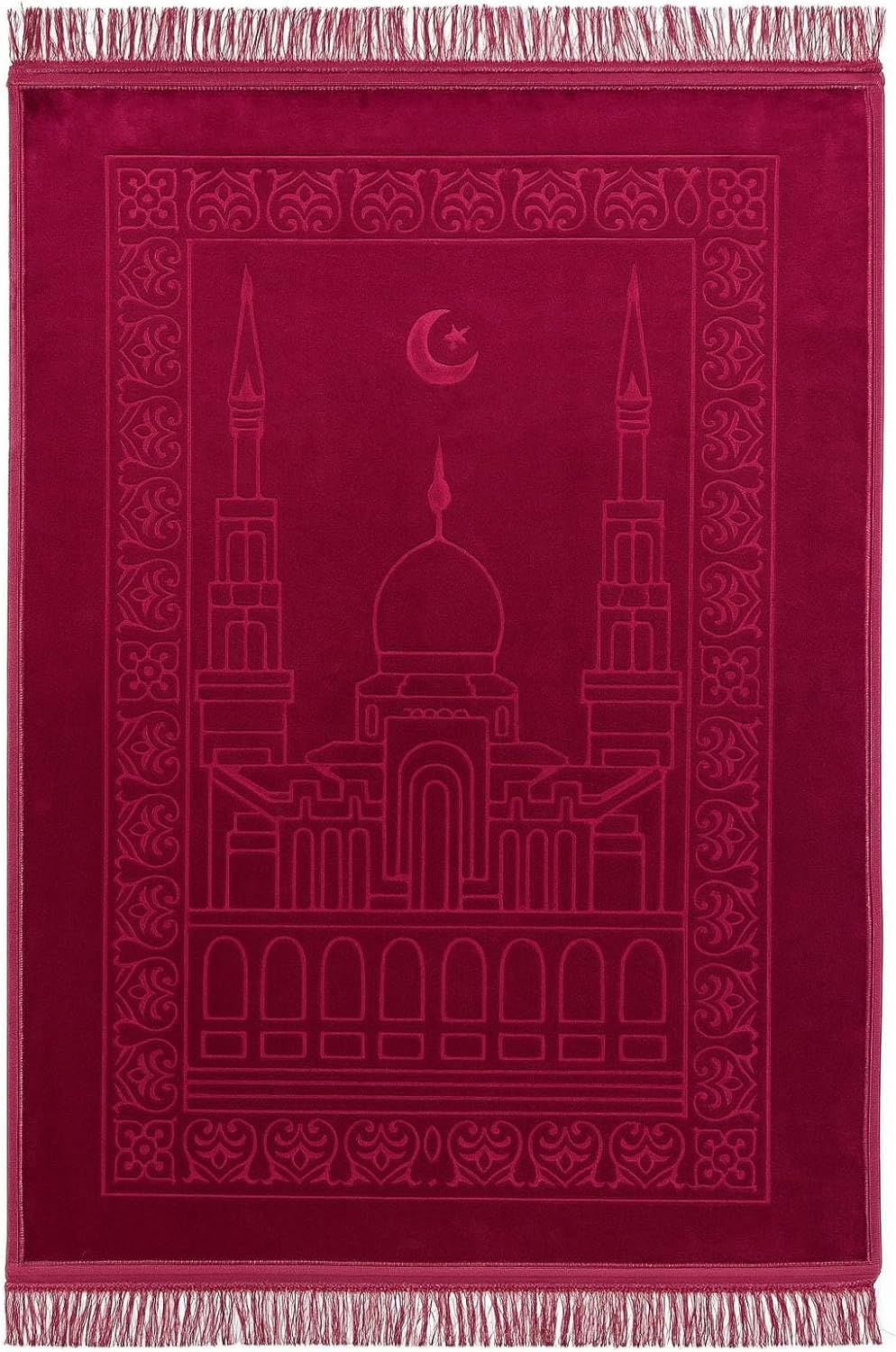 Velvet Embossed Prayer Mat 80 x 120 cm