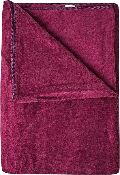 Micro Fiber Bath Towel - Red, 80X170 cm