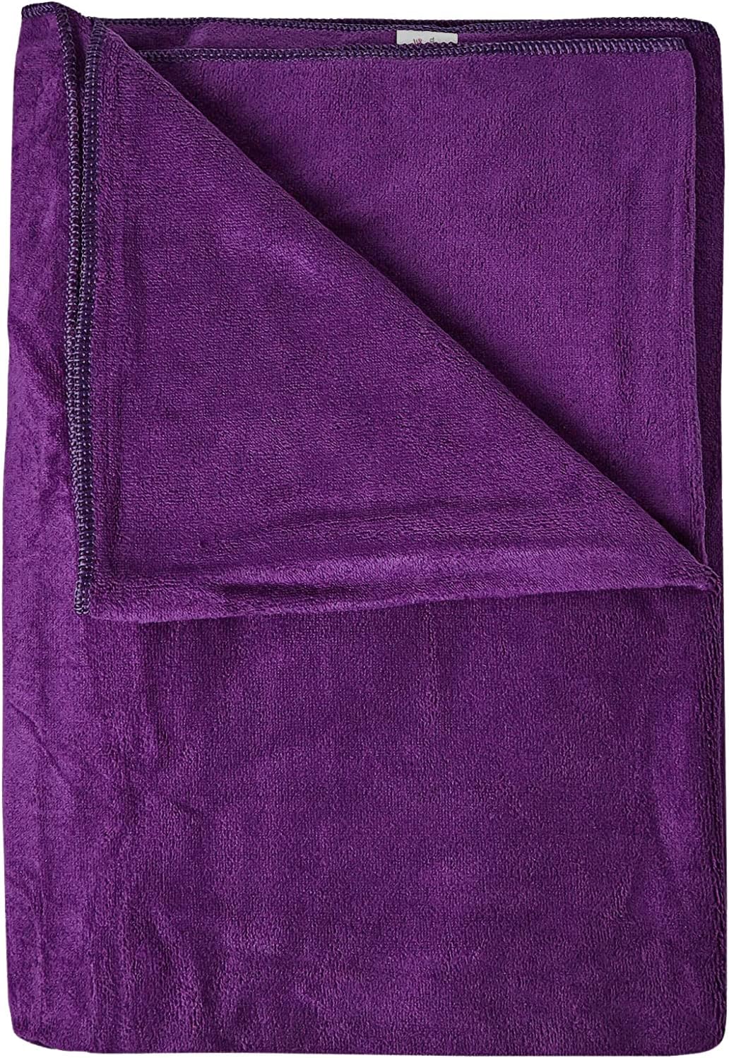 Microfiber Towel 70x140 cm Bath Towel Microfiber Soft, Durable and Light Weight (Purple)