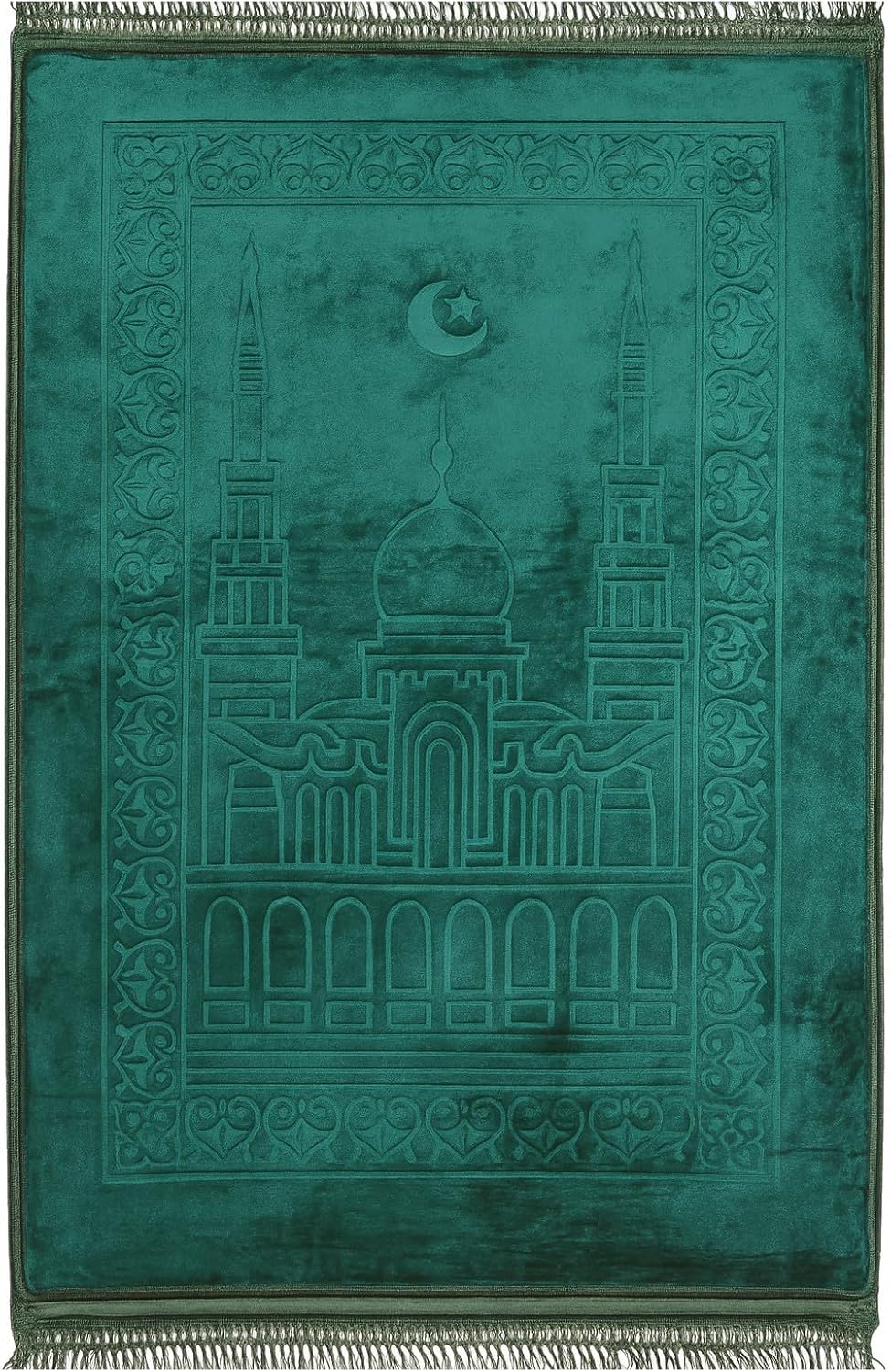 Velvet Embossed Prayer Mat 80 x 120 cm