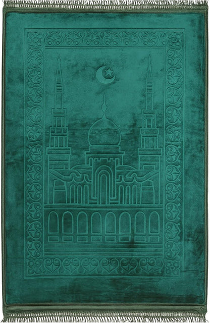 Velvet Embossed Prayer Mat 80 x 120 cm