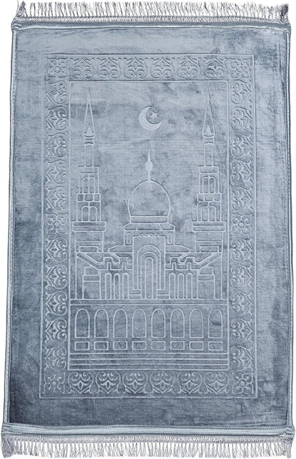 Velvet Embossed Prayer Mat 80 x 120 cm