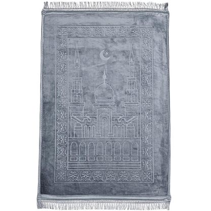 Velvet Embossed Prayer Mat 80 x 120 cm