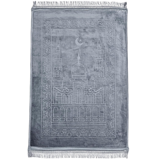 Velvet Embossed Prayer Mat 80 x 120 cm