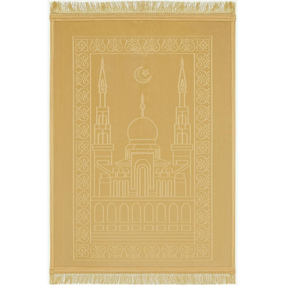 Velvet Embossed Prayer Mat 80 x 120 cm