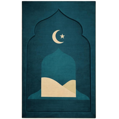 Artistic Design Memory Foam Prayer Mat 70x110cm